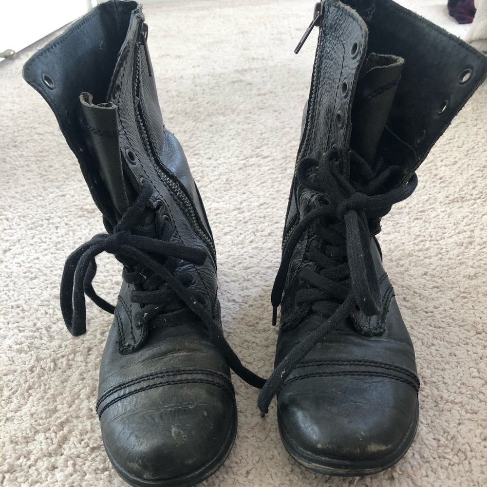 Steve Maddens Troopa Combat boots size 6.5